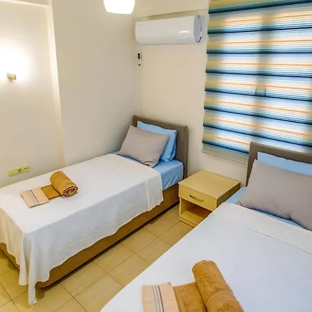 With Shared Pool And Sea View In Seydikemer Villa *